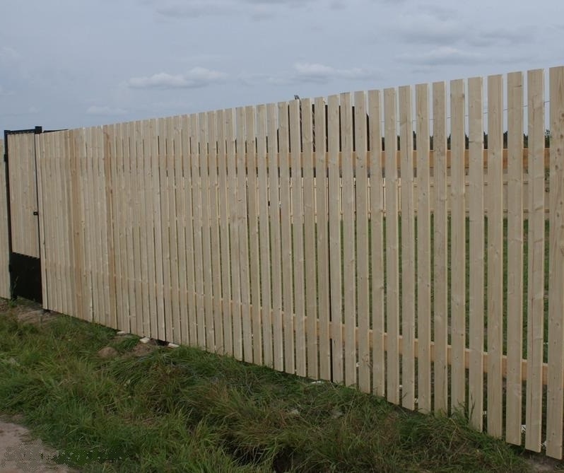 Деревянные заборы: виды и преимущества