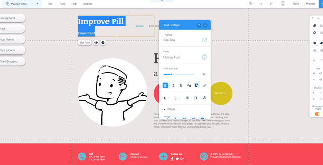 Конструктор сайтов Redactorus для создания веб-страниц
