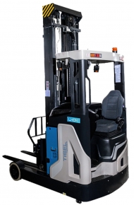 Ричтраки: надежное решение для работы на складах с высотными стеллажами