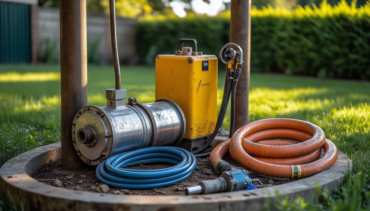 Очистка скважины в частном доме