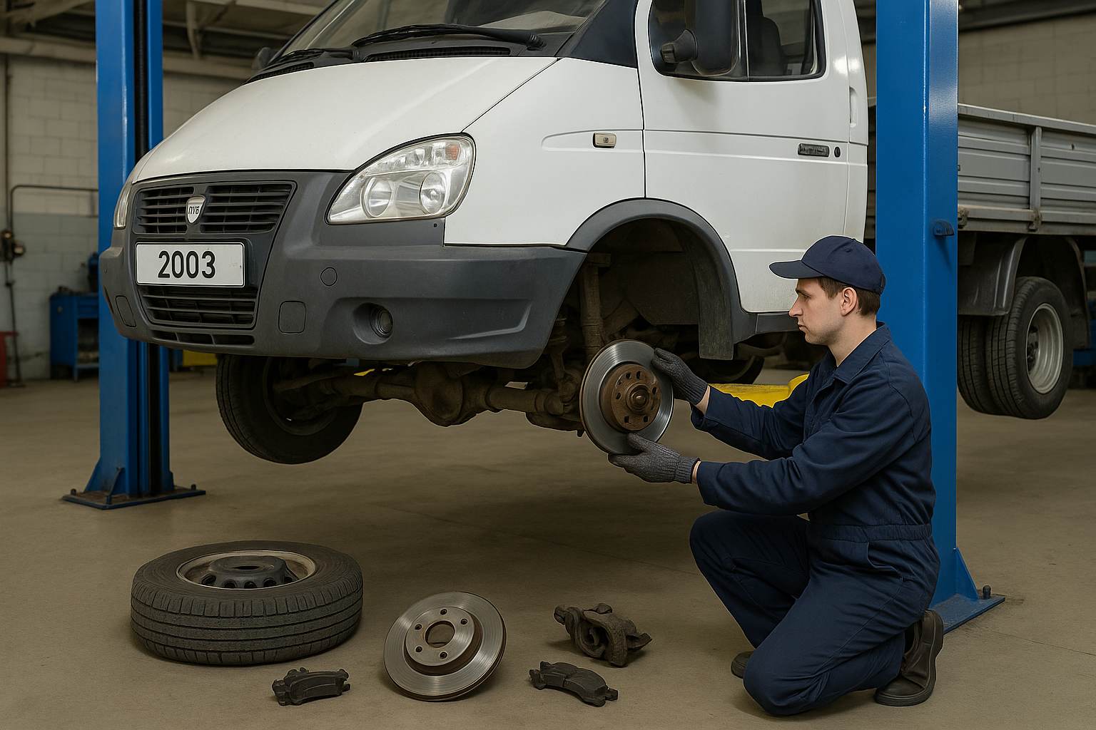 Техническое обслуживание ГАЗель по регламенту: график замены основных узлов