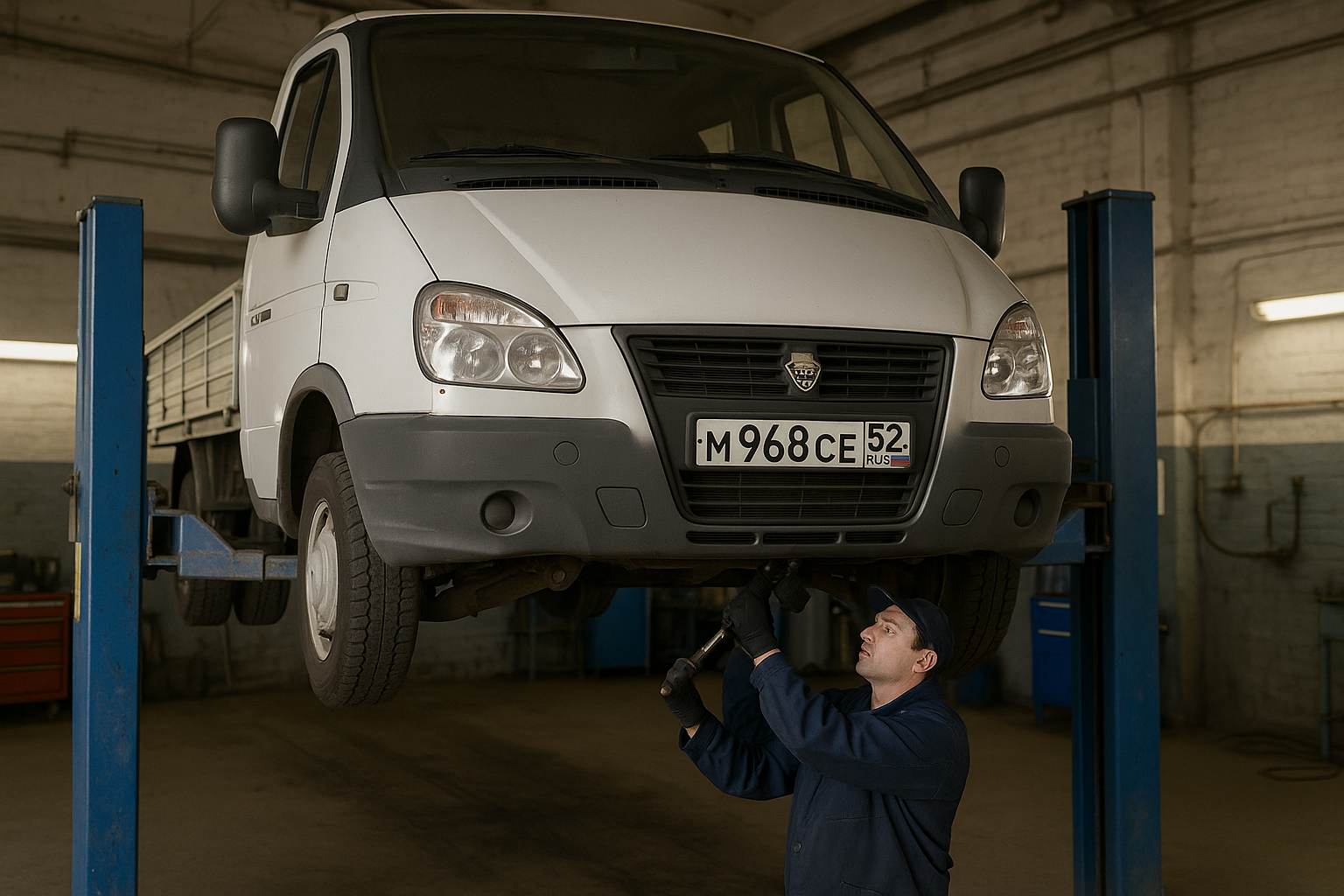 Техническое обслуживание ГАЗель по регламенту: график замены основных узлов