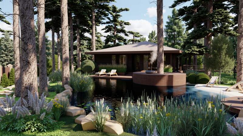 Ландшафтный проект лесного участка: как создать гармоничное пространство в природной среде