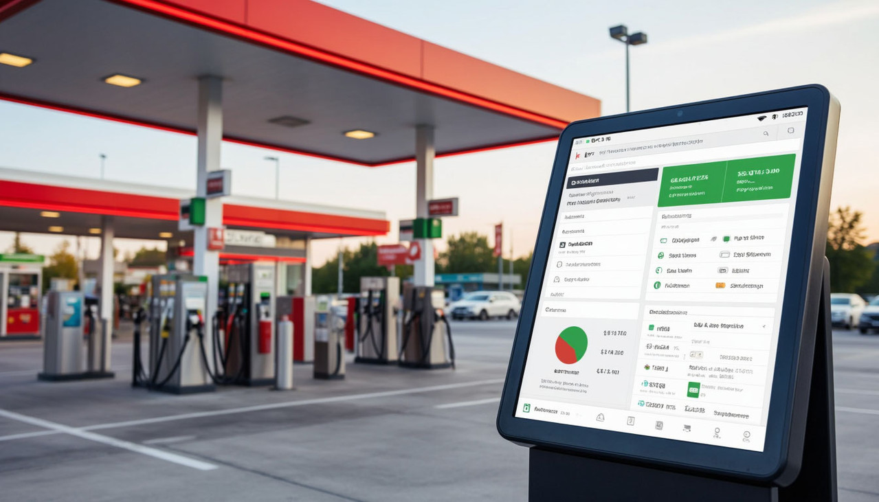 Основные функции систем управления на современных АЗС